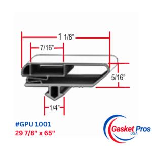 Anthony Gasket 29 7/8 x 65