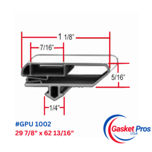 Anthony Gasket 29 7/8 x 62 13/16