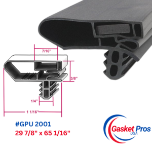 Hussmann Gasket 29 7/8 x 65 1/16