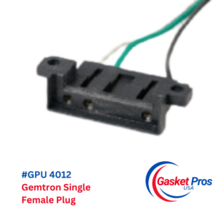 Gemtron Single Female Plug