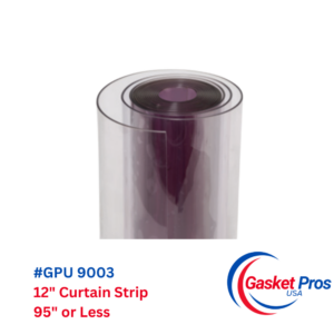 12" Wide Curtain 95" and Below